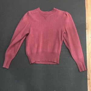 Elegant Rose Crew Neck Sweater